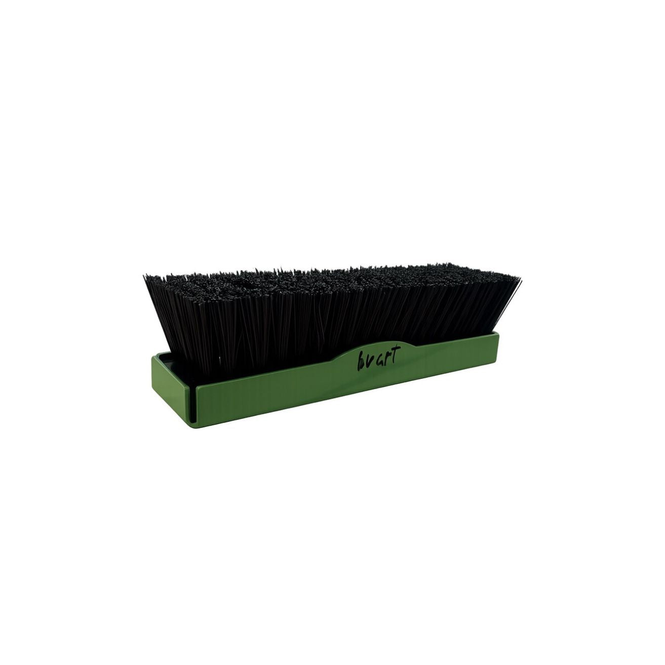 De Borstelfabriek Color Collectie - Voetveger Solo Color Olijf groen (Borstel zwart)